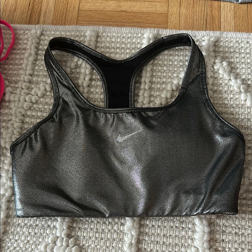 Nike Black Sports Bra Compression Fit